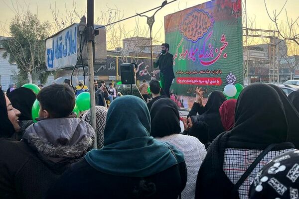 جشن بزرگ میلاد مولود کعبه در شهر قیامدشت ری یک