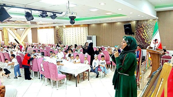جشن الفبا دانش آموزان دبستان دوره اول فرهنگ 