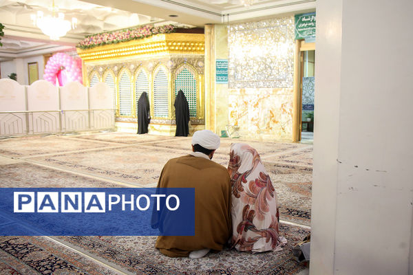 جشن ازدواج ۷۳۰ زوج دانشجوی در حرم حضرت معصومه(س)
