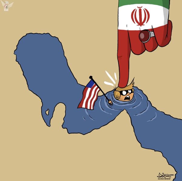 اقتدار ایران در قاب کاریکاتورهای کمال شریف