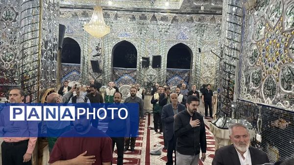 مردم کرج برای شهادت امام صادق (ع) یکپارچه سیاه پوش شدند