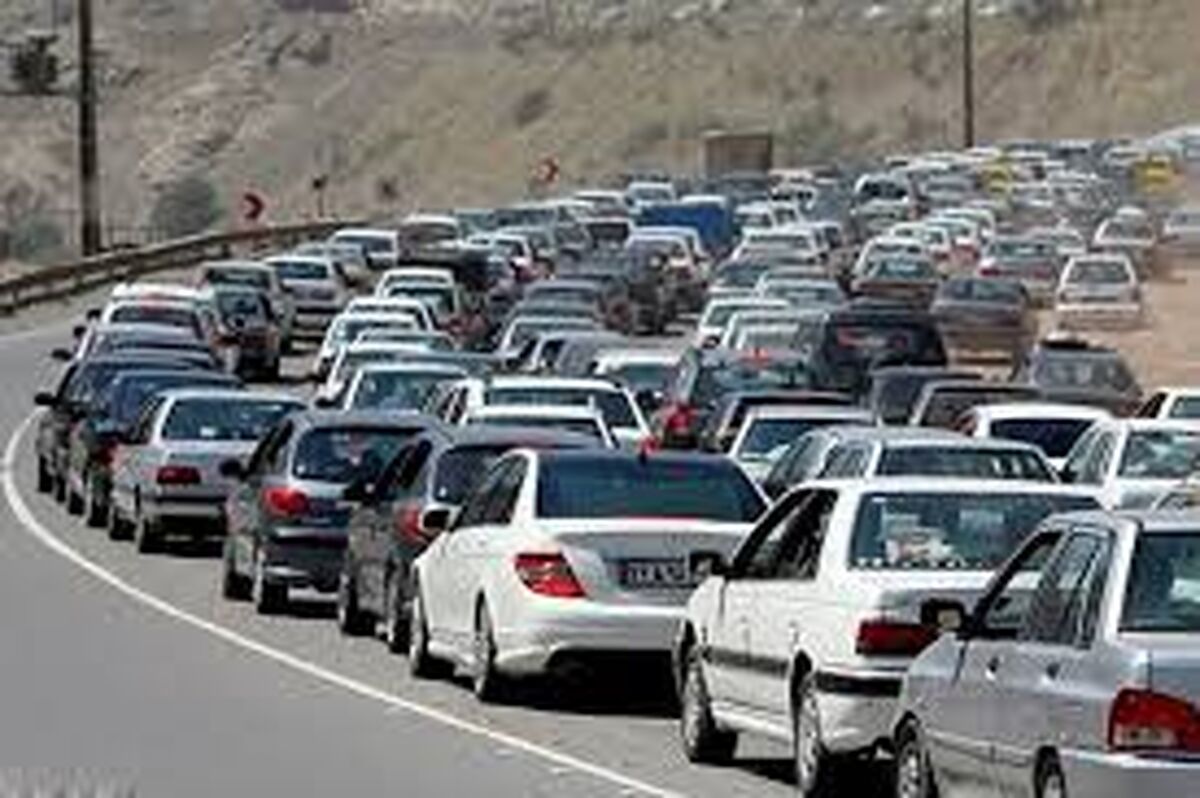ترافیک سنگین در محورهای هراز، چالوس و آزادراه تهران- شمال