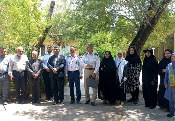 حضور معاون فعالیت‌های دانش‌آموزی سازمان دانش‌آموزی کشور در پیش‌اردوی ملی پیشتازان