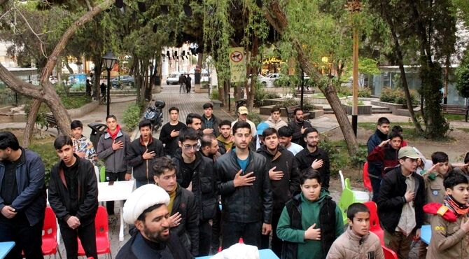 افتتاحیه پاتوق قرارگاه پسران نوجوان مبارز