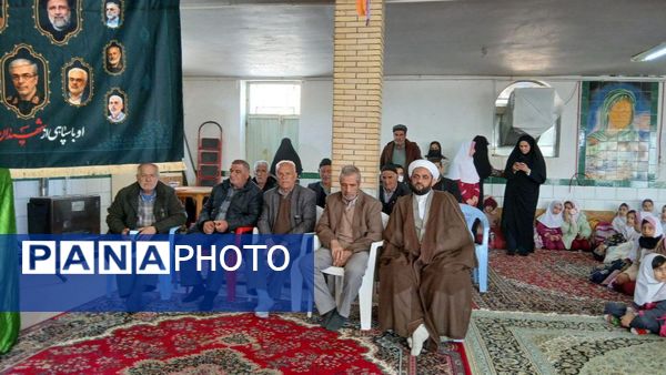 حضور پرشور دانش آموزان و اقشار مردم در جشن 22بهمن روستای سرتشنیز 