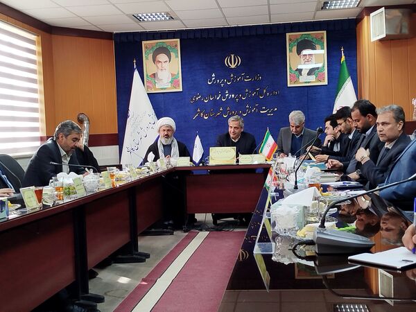 دهمین جلسه شورای آموزش و پرورش شهرستان کاشمر