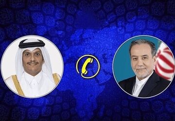 گفت‌وگوی نخست وزیر قطر با عراقچی درباره مذاکرات پاکستان