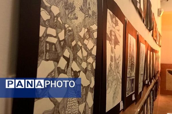 ژوژمان گرافیک در هنرستان اسوه رباط‌کریم