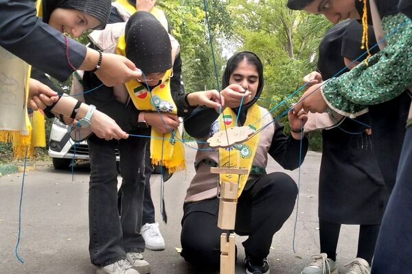 حال و هوای روز اول دوازدهمین پیش اردوی ملی دختران شهرستان های استان تهران