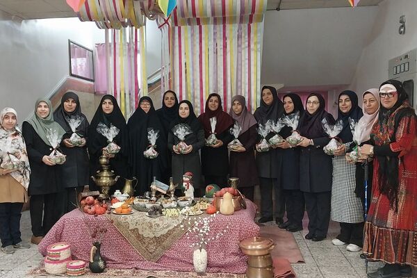 جشن یلدا در ناحیه دو شهرری 