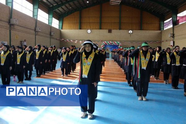 مانور بزرگ یاوران انقلاب کهریزک 