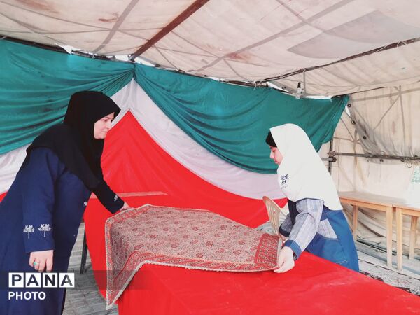 موکب دبستان سما تفت به یاد شهید طهرانچی