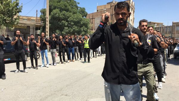 عزاداری عاشورا حسینی در نیشابور