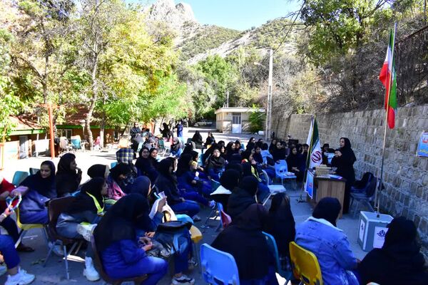 روز دوم اردوی طرح «تمشک» در شهرستان بویراحمد