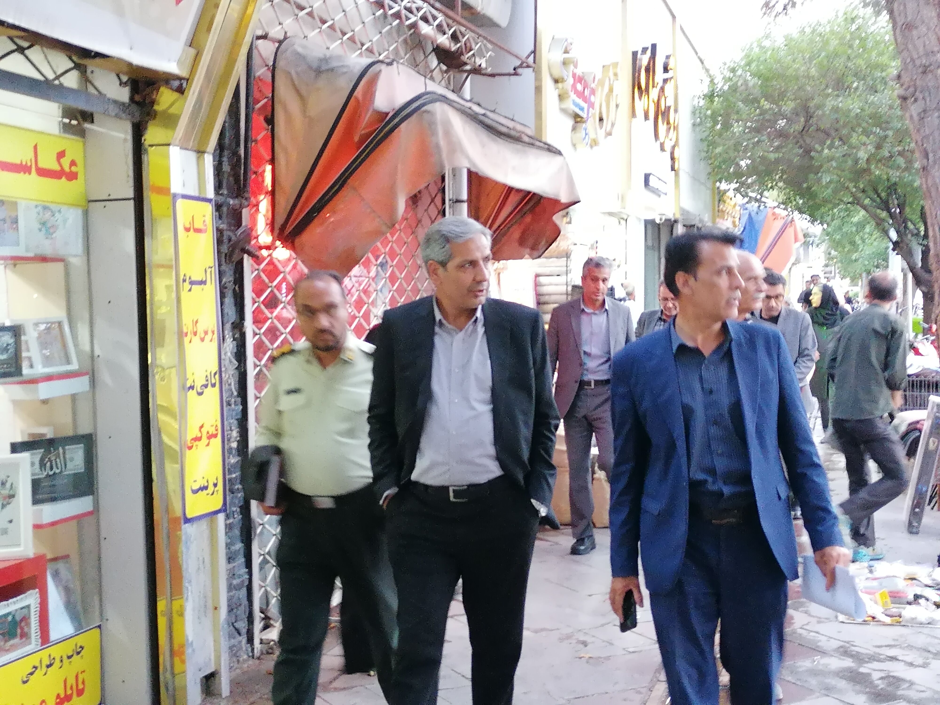 گشت مشترک نظارت بر بازار شهرستان کاشمر با حضور فرماندار