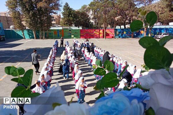 آیین نواختن زنگ مهر،ایثار و شهادت در شهرستان کلات
