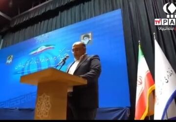 مراسم تودیع ومعارفه فرماندار شهرستان زرقان 