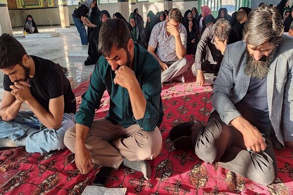 مراسم بزرگداشت و گرامیداشت یاد و خاطره دو تن از شهدای شهر بار نیشابور