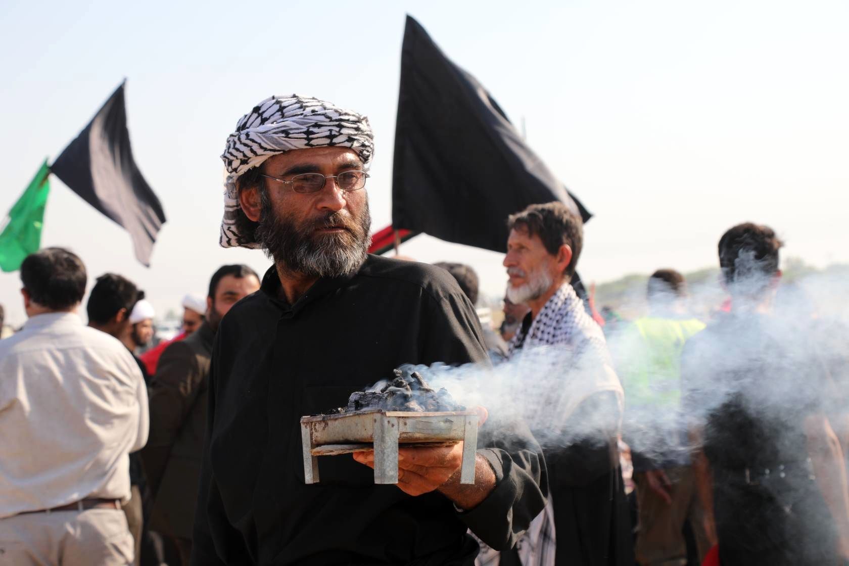 آغاز حرکت کاروان بزرگ مشایه عشاق الحسین رامشیر به سمت کربلای معلی