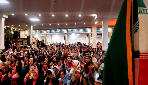 جشن باشکوه ولادت حضرت معصومه (س) و روز دختر در حسینیه ولی عصر (عج) در مشهد 