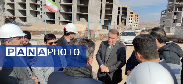 بازدید محمدمهدی شهریاری از پروژه ۱۱۲۰ واحدی نهضت ملی مسکن ولیعصر(عج) بجنورد