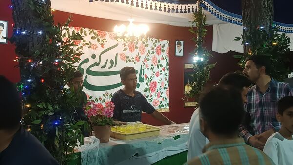 جشن میلاد امام رضا (ع) در مسجد الرضای نیشابور 