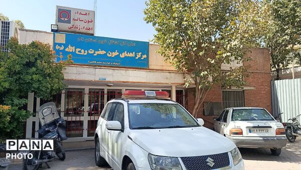 همدلی خبرنگاران قم در سنت اهدای خون