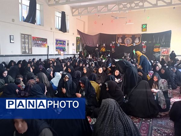 گرامیداشت ایام فاطمیه در شهر تیتکانلو