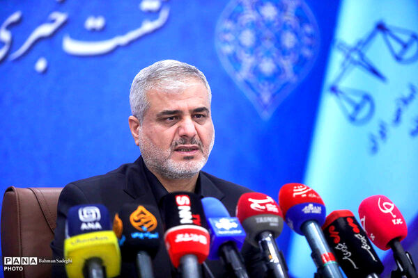 نشست خبری رئیس کل دادگستری استان تهران