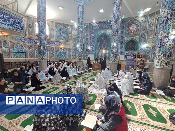 برپایی مراسم جز خوانی در مسجد امام علی (ع)