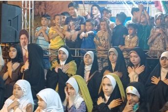 جشن عید مباهله در موکب‌های شیراز