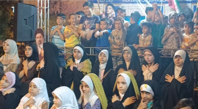 جشن عید مباهله در موکب‌های شیراز