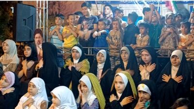 جشن عید مباهله در موکب‌های شیراز