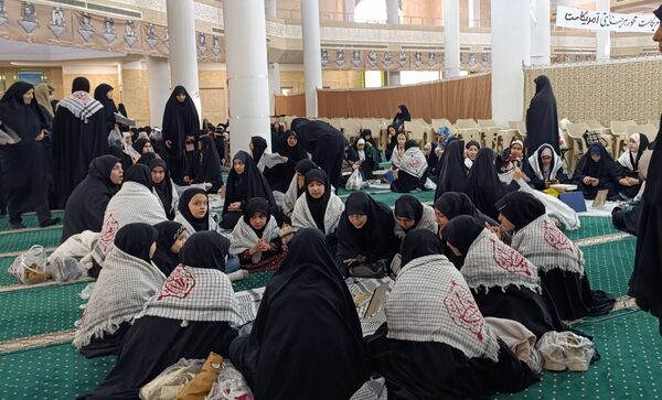 گردهمایی دانش‌آموزان بسیجی در طرح میقات صالحین