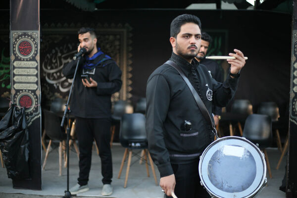 خدمت‌رسانی در موکب پایگاه بسیج شهید اکبرپور مشهد