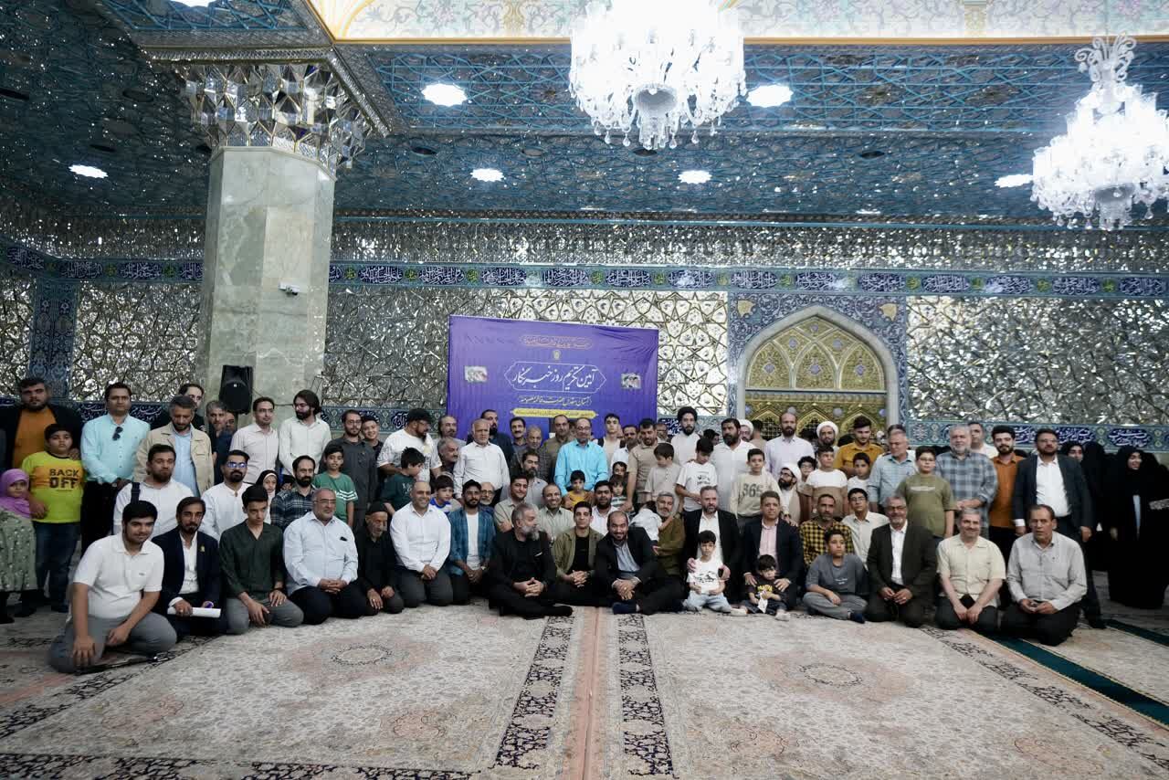 آیین غبارروبی حرم حضرت معصومه(س) با حضور اصحاب رسانه