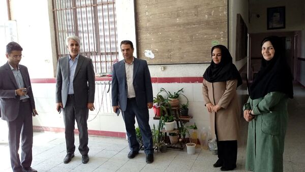 آمادگی دبستان شهید نجفی فدافن برای میزبانی ماه مهر