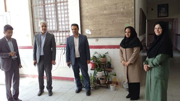 آمادگی دبستان شهید نجفی فدافن برای میزبانی ماه مهر