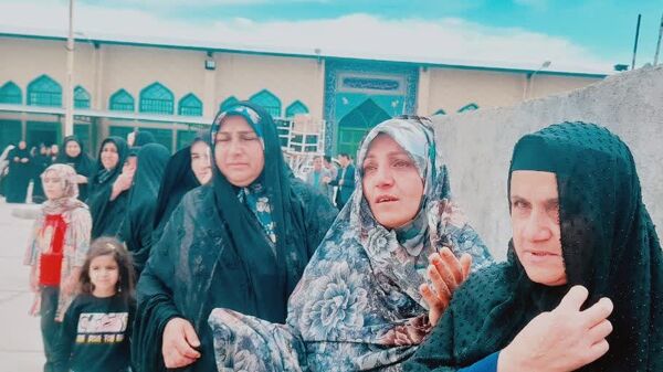 ورود پرچم متبرک حرم رضوی به شهرستان مارگون