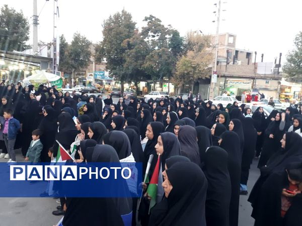 تجمع باشکوه مردم آشخانه در محکومیت اسرائیل و ترور شهید سیدحسن نصرالله 