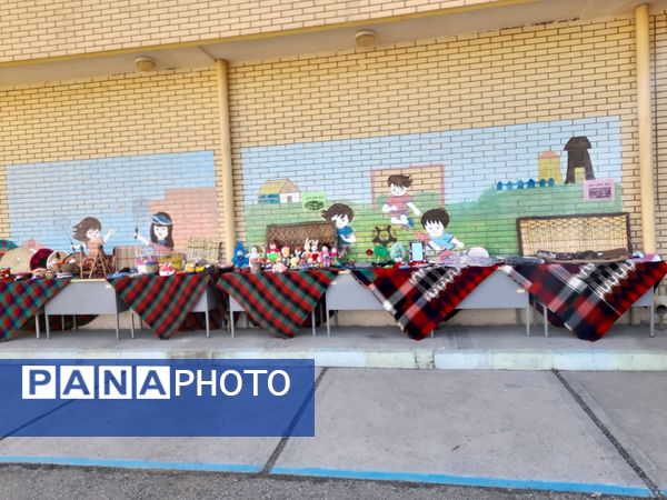 غرفه‌های فرهنگی-هنری در مدارس شهرستان سیروان 