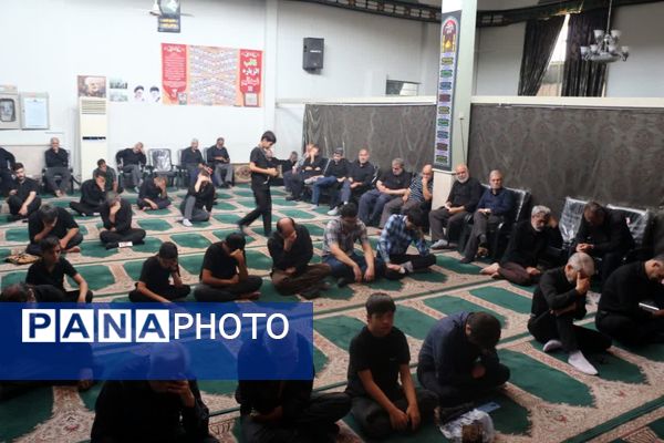 عزاداری ظهر عاشورا در مسجد حضرت صاحب الزمان(عج) مشهد