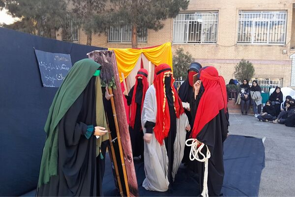 درخشش نمایش شهادت حضرت فاطمه(س) در مدرسه عباسقلی رهگذر