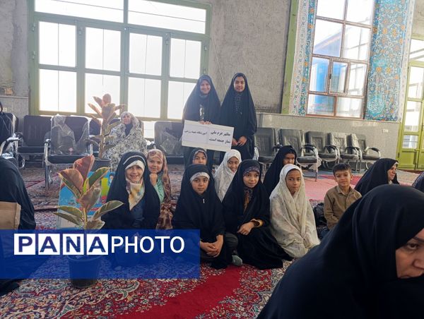 نماز عبادی سیاسی جمعه در روستای مزده خلیل آباد 