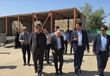 روند اجرای ۱۴ پروژه عمرانی آموزش و پرورش گناباد بررسی شد