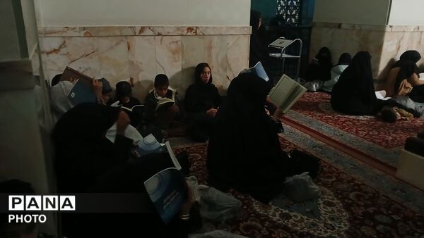 مراسم عزاداری شب قدر در زیارتگاه شهید مدرس