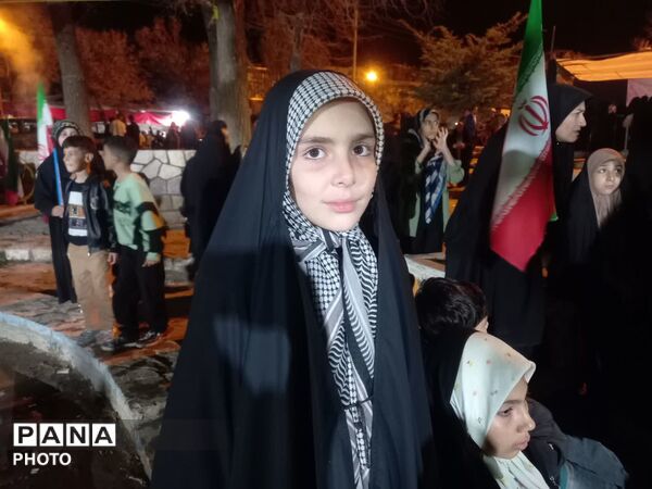 عطر رضوی در موج پنجاه و پنجمین شب اجتماع مردم شریف دلفان