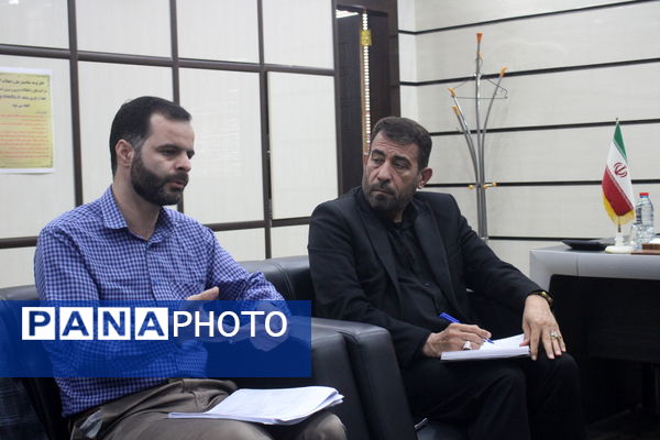 جلسه ارزیابی بازرسان وزارت آموزش و پرورش از کانون‌های فرهنگی تربیتی استان بوشهر