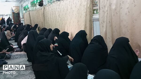 قرائت دعای عرفه در مهدیه نیشابور-۱