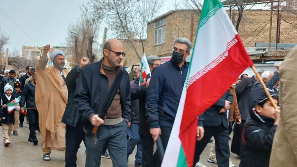 راهپیمایی ۲۲ بهمن در شهرستان فارسان